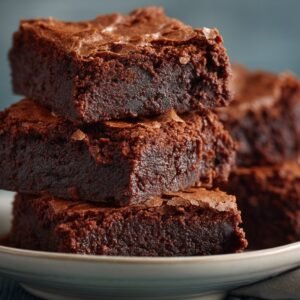 Chocolate Protein Brownies recipe card