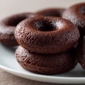 Chocolate Protein Donuts recipe card