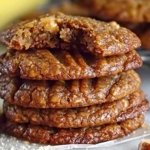 Perfect Banana Bread Cookies Recipe - Soft & Chewy Treat featured