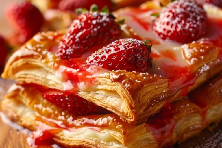 Best Strawberry Danish Pastry featured