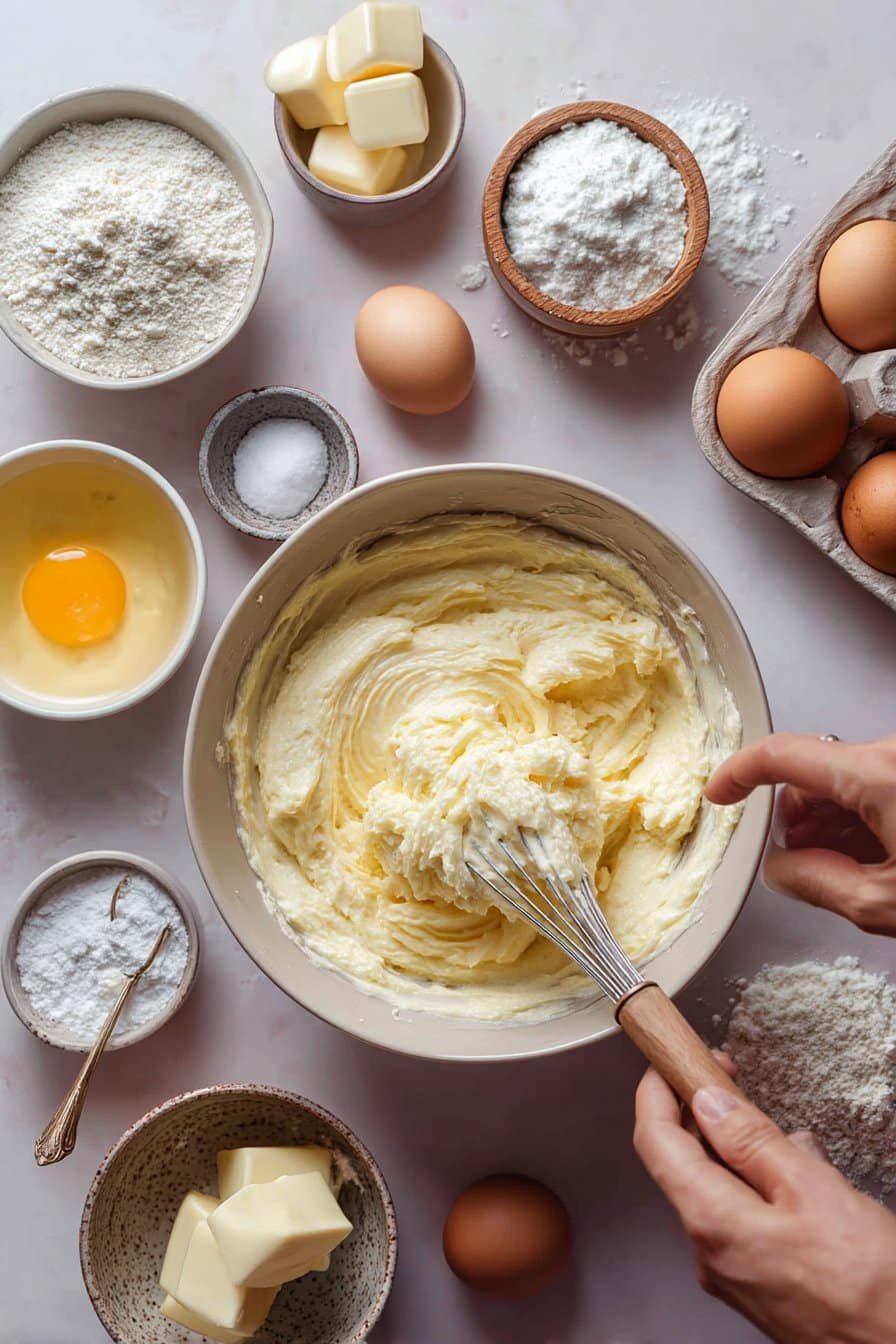 Banana Cream Cupcakes instructions process