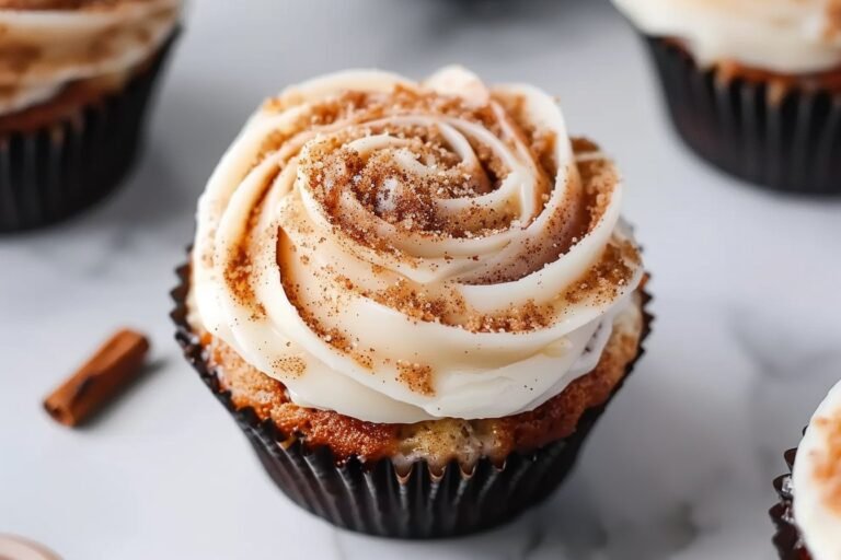 Cinnamon Roll Cupcakes featured image