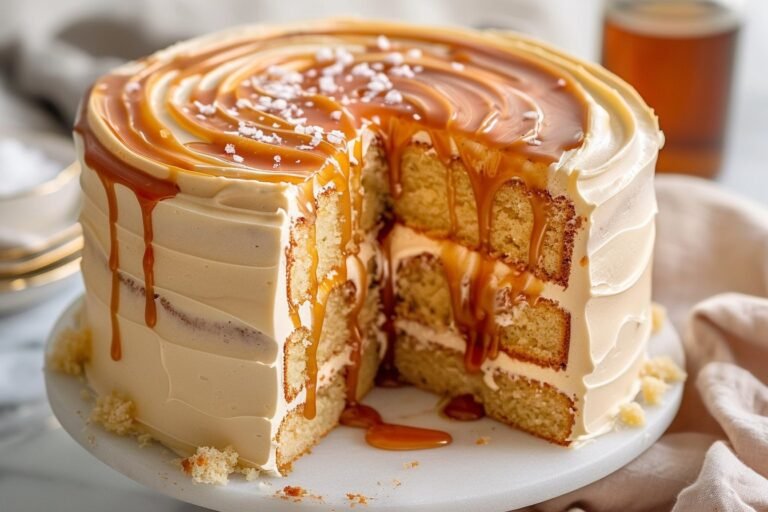 Salted Caramel Cake featured image