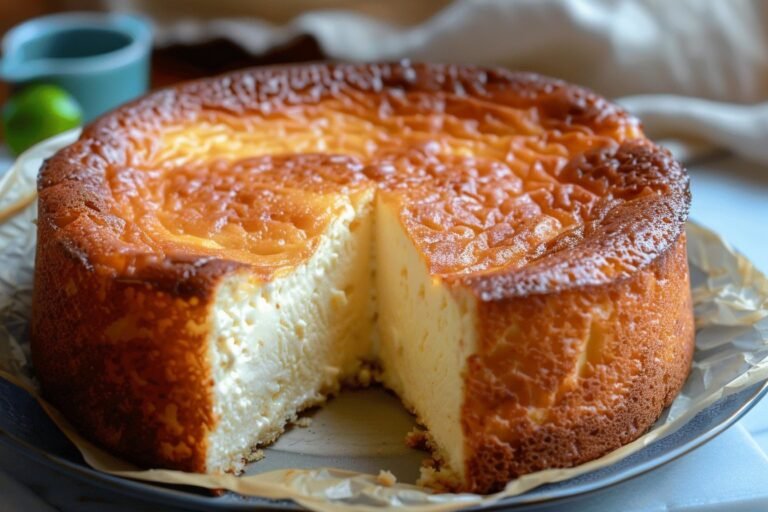 3 Ingredient Creamy Yogurt Cake (No Flour, Butter or Oil) featured image