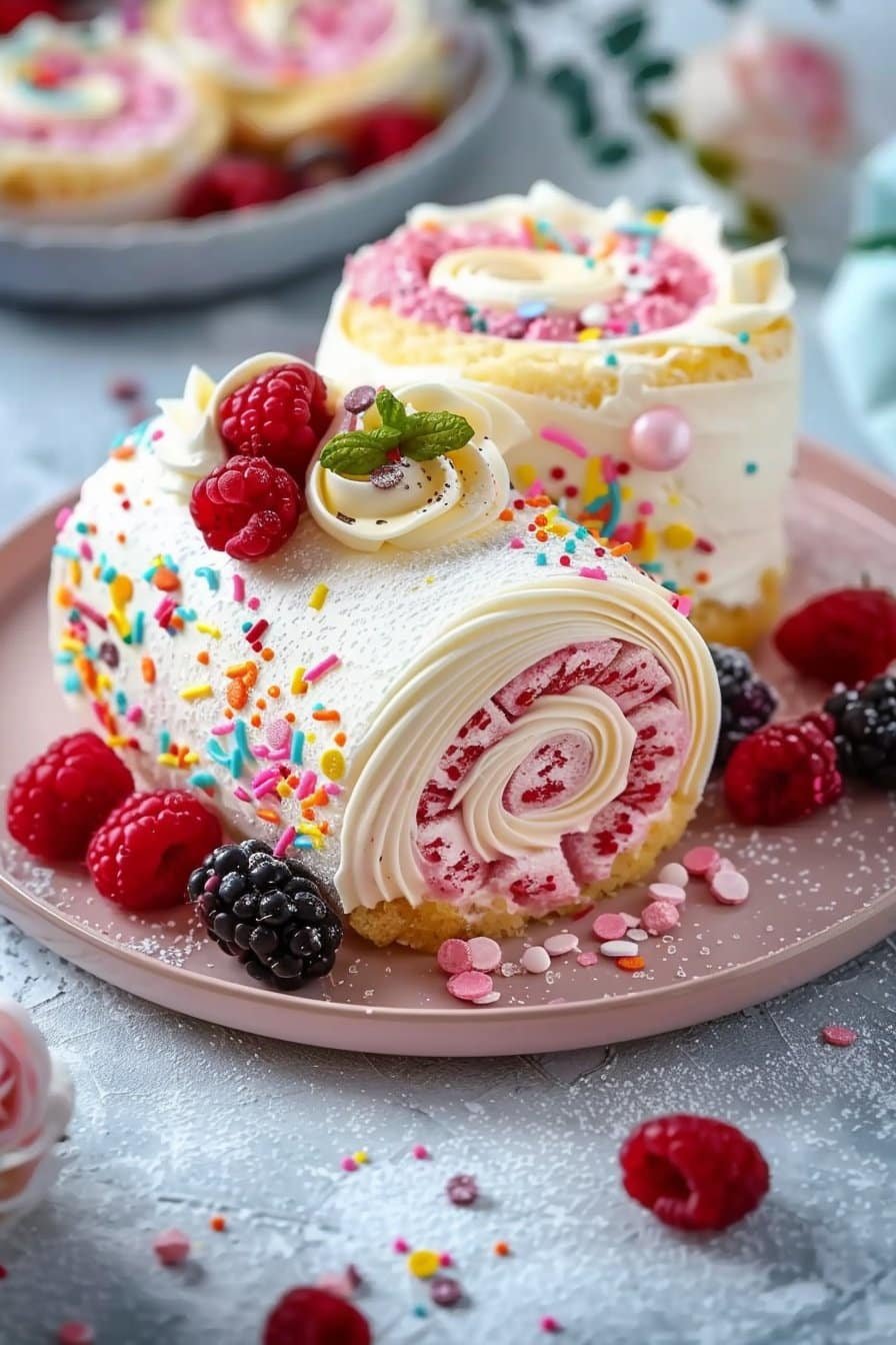 What Makes Cake Roll Design Perfect for Plus Size Celebrations? - Fascinate Names serving image