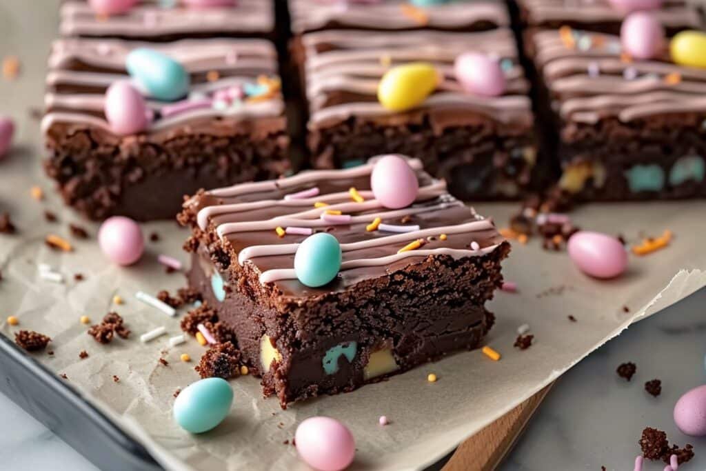 Easter Brownies featured image