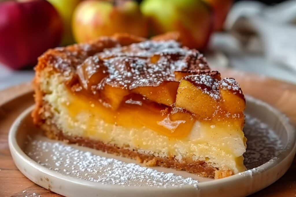 Apple Gooey Butter Cake featured