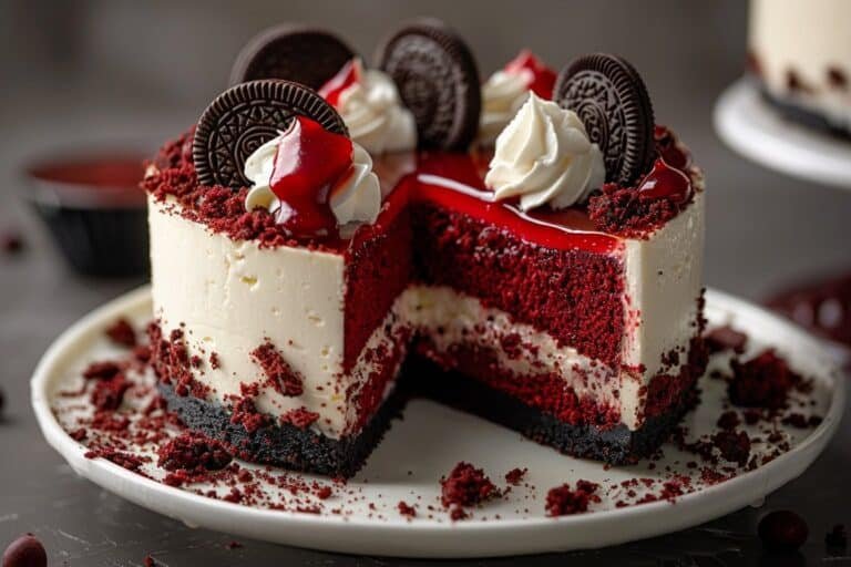 Red Velvet Oreo Cheesecake Perfection featured image