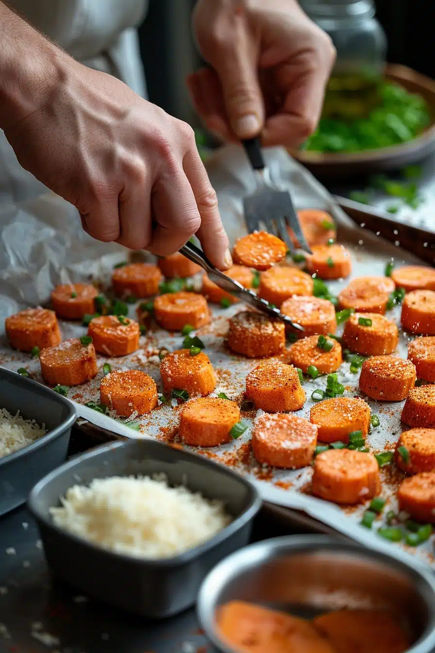 Crispy Smashed Carrots Bites - The Best Flavor-Packed Side instructions process