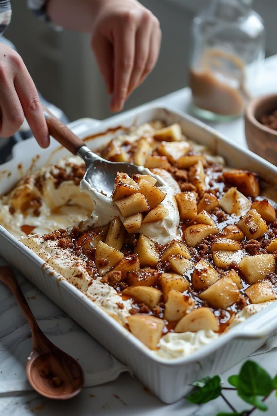 Apple Gooey Butter Cake instructions process