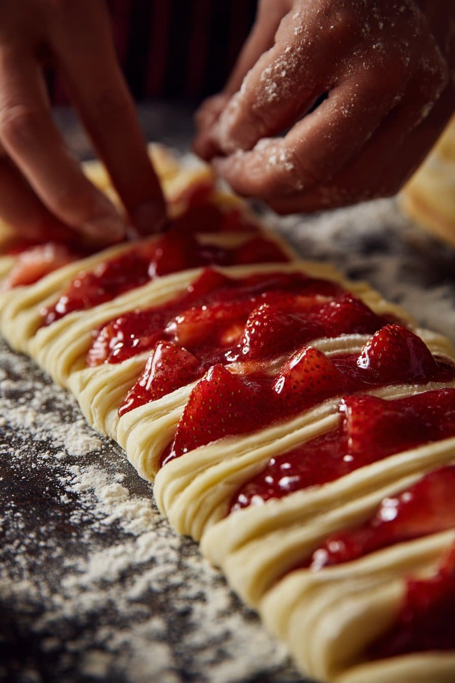 Best Strawberry Danish Pastry instructions process