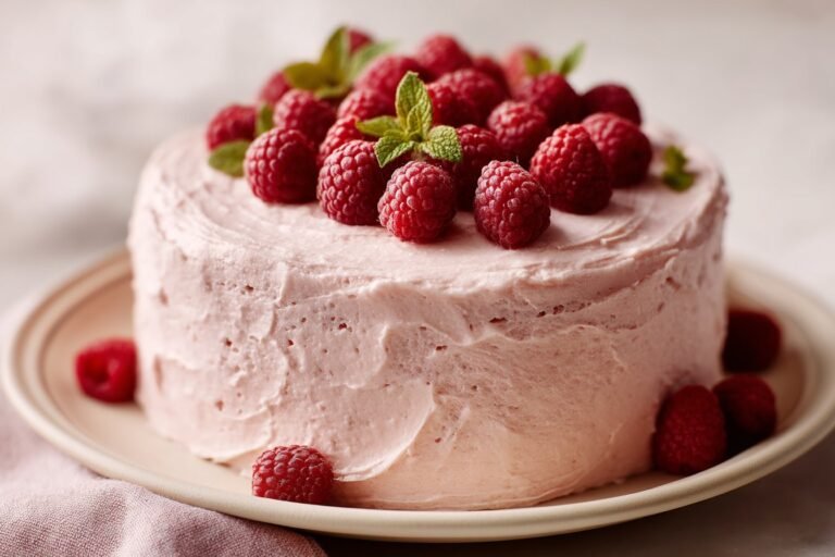 Raspberry Buttercream Frosting featured image