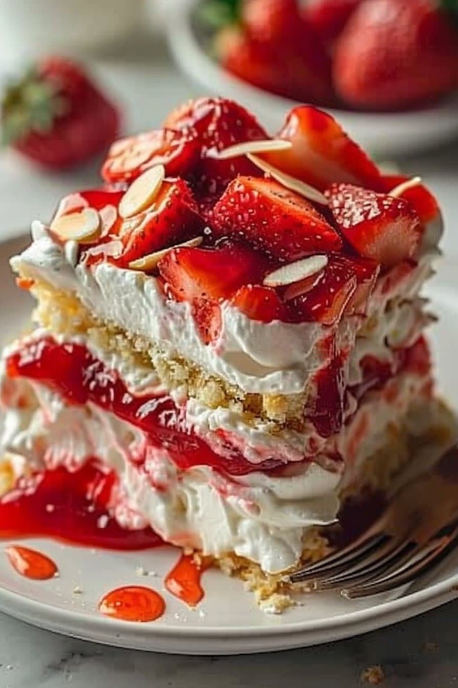 Heaven on Earth Cake serving image