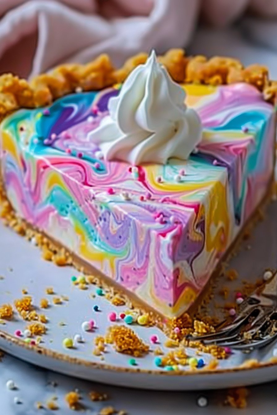 Easter Swirl Pie serving image