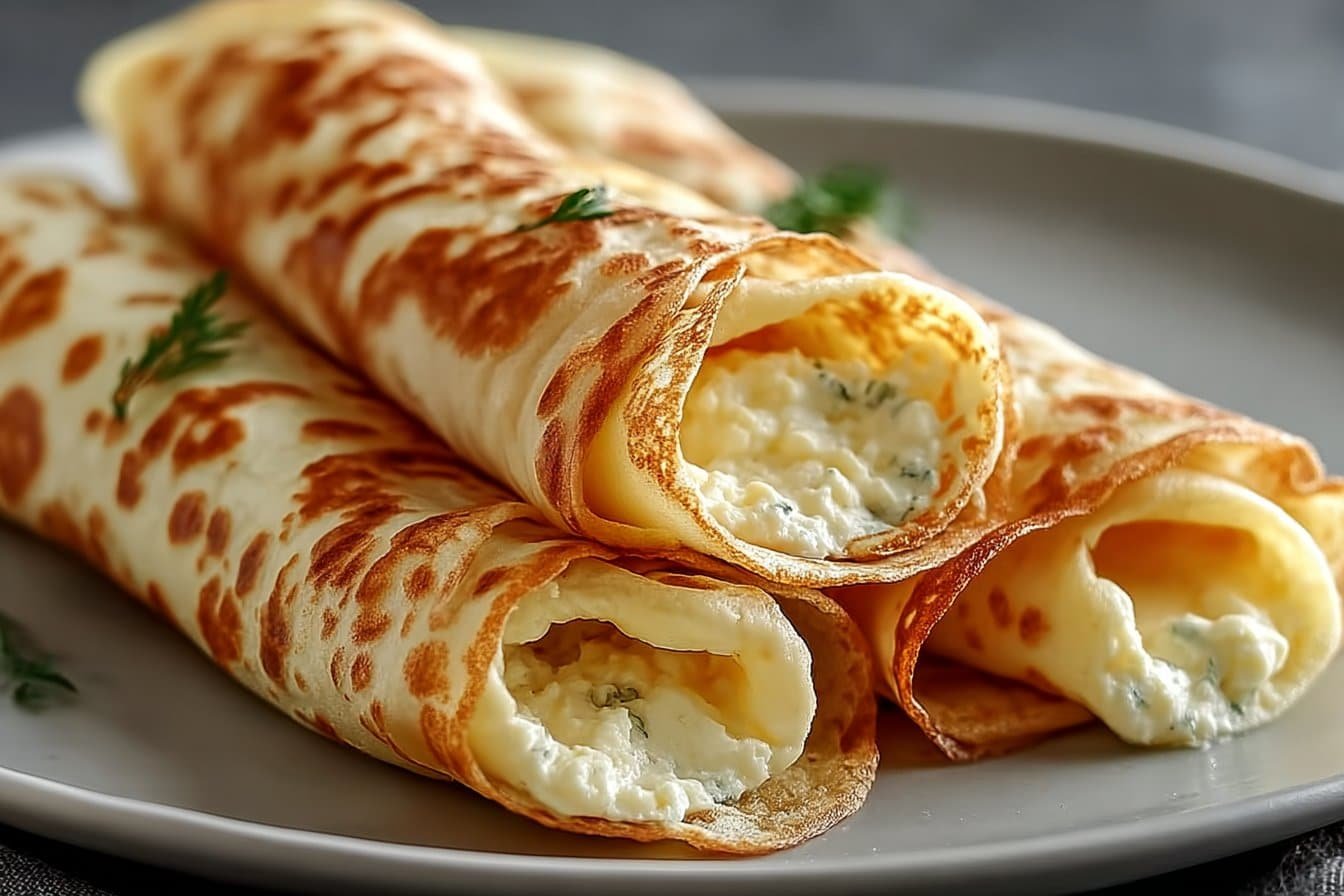 Cottage Cheese Wraps serving