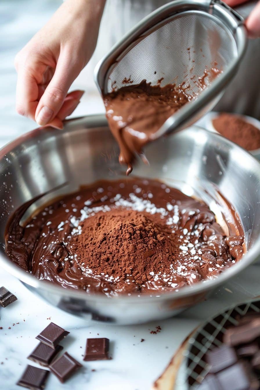 Fudgy Banana Bread Brownies instructions process