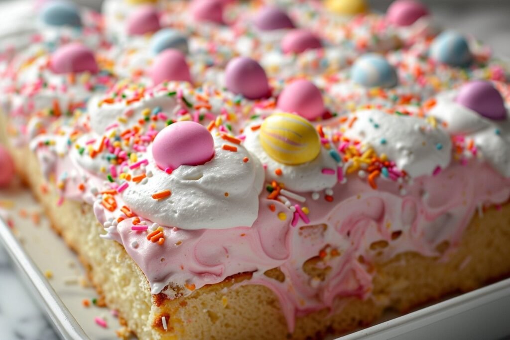 Easter Poke Cake Best Easy Easter Dessert featured image