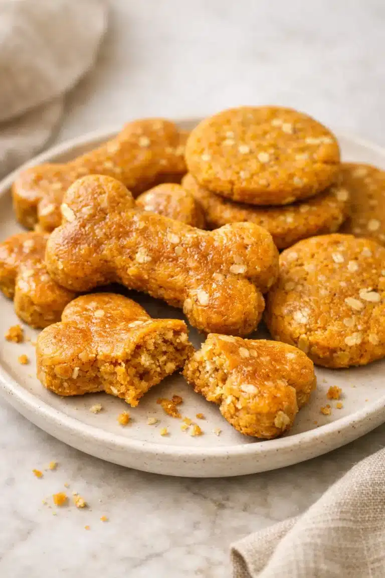 3-Ingredient Sweet Potato Dog Cookies featured image