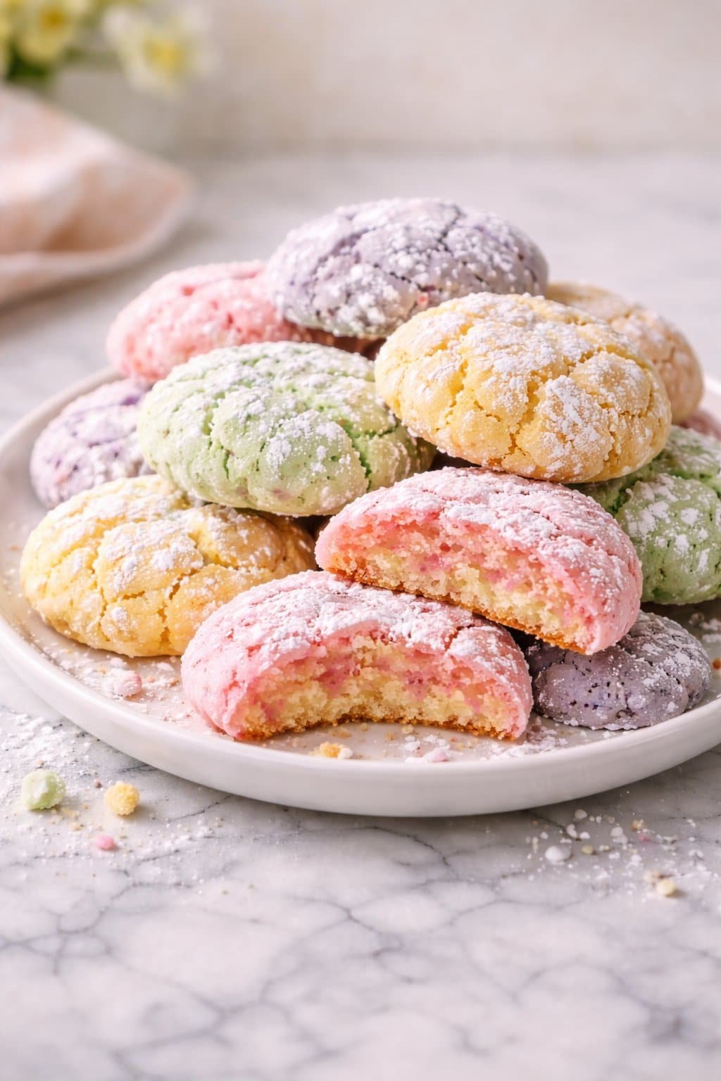 Spring Cookies Recipe serving image