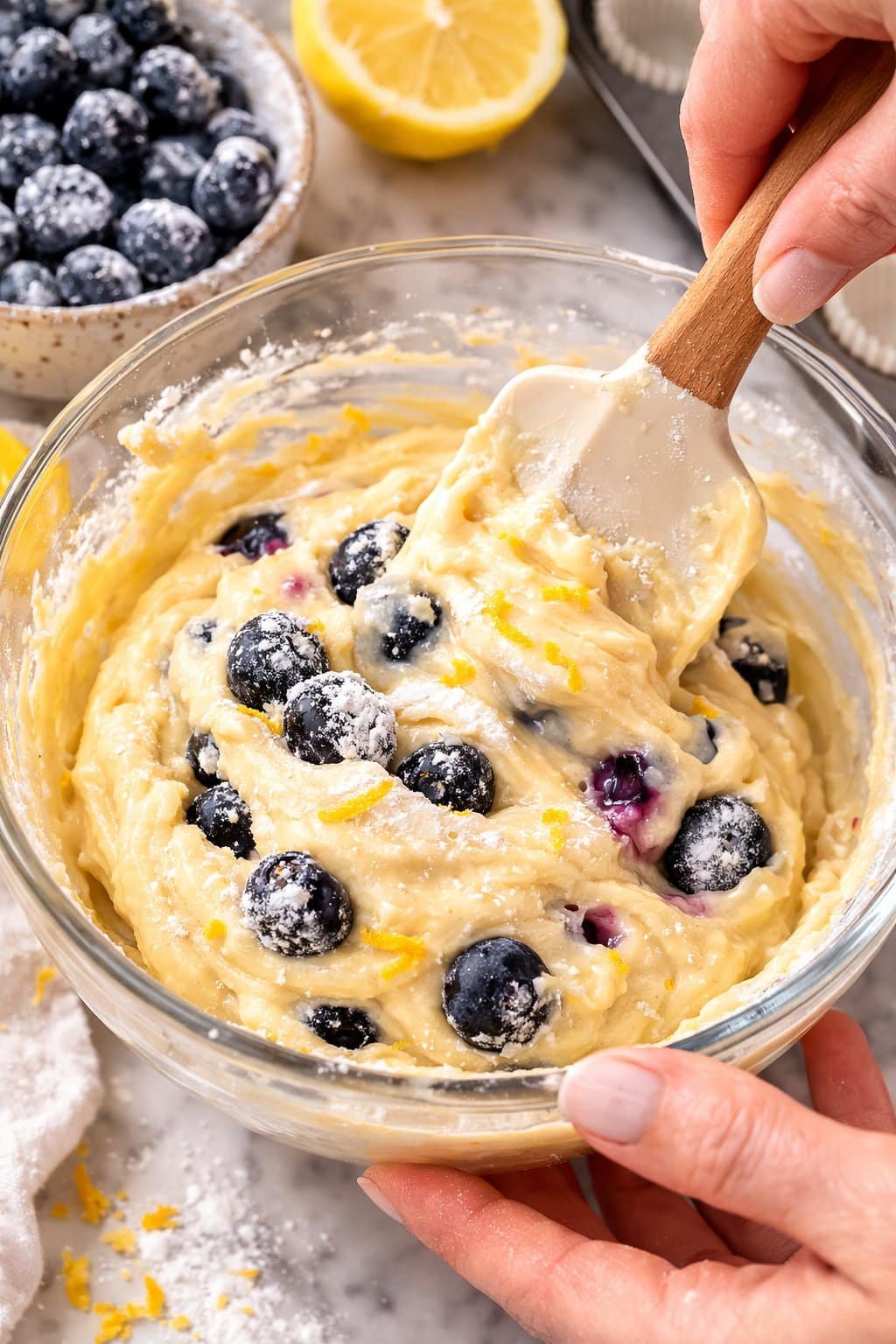 15 Spring Cupcake Ideas Inspired by Flowers, Fruit and Sunshine process image