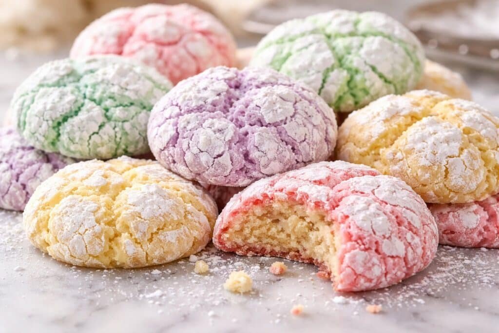 Springtime Crinkle Cookies featured image