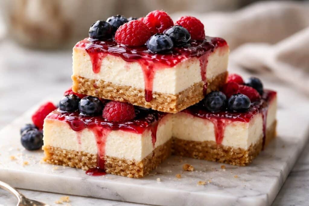 Sugar-Free Cheesecake Bars – A Guilt-Free Treat! featured image