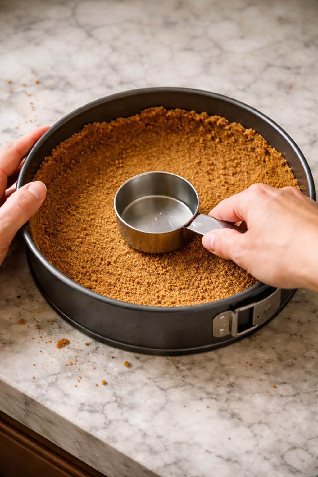 Decadent No-Bake Biscoff Cheesecake You'll Love to Make process image