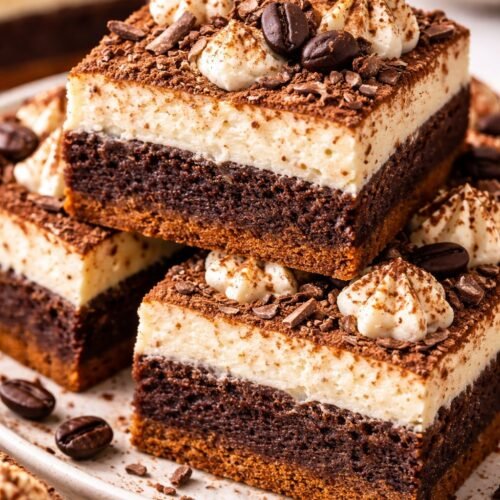 Gluten Free Tiramisu Brownies featured image