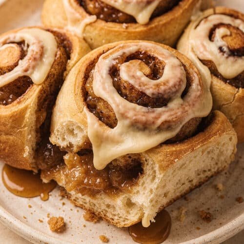 Apple Butter Cinnamon Rolls featured image