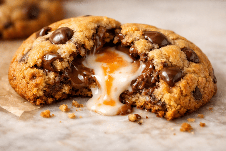 Creme Egg Stuffed Cookies featured image