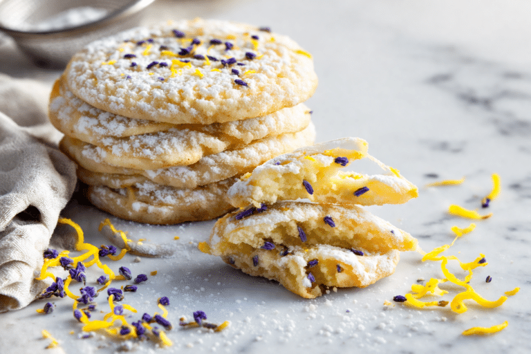 Delightful Lemon Lavender Cookies featured image