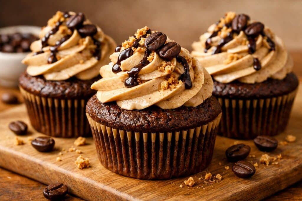Espresso Cupcakes with Espresso Frosting : Bold &amp; Sweet featured image