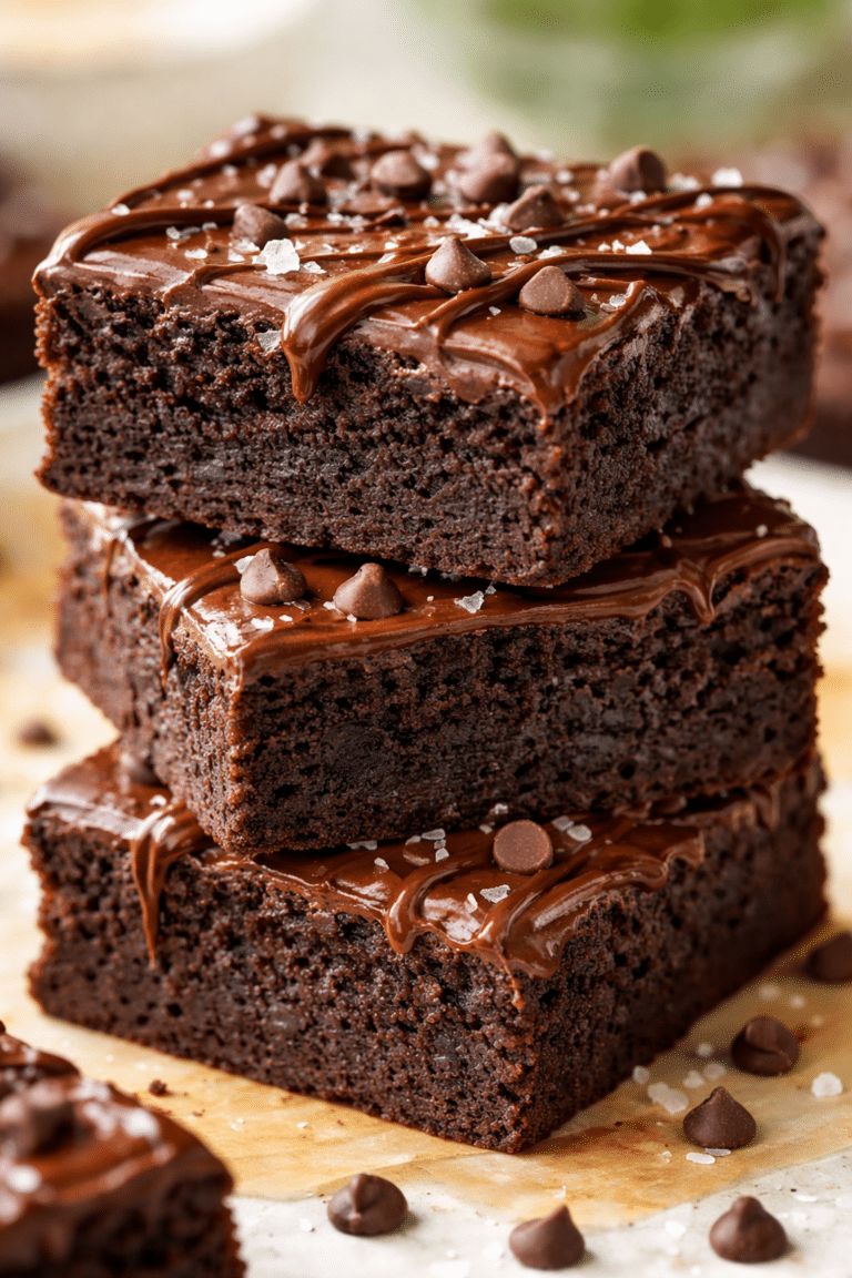 Greek Yogurt Brownies featured image