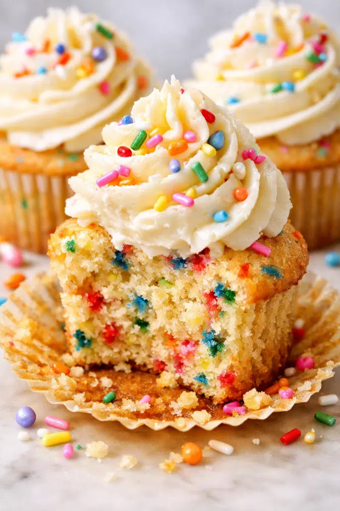 Homemade Funfetti Cupcakes featured image
