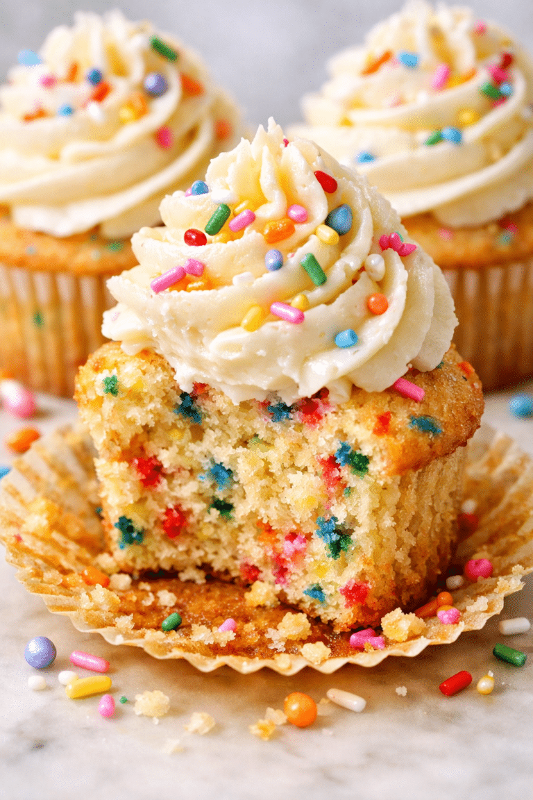 Homemade Funfetti Cupcakes featured image