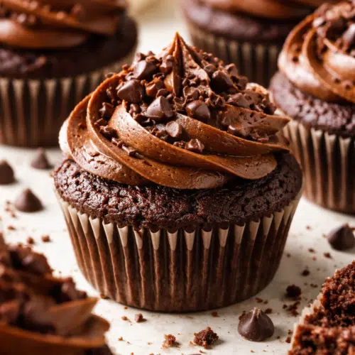 Homemade Moist Chocolate Cupcakes featured image