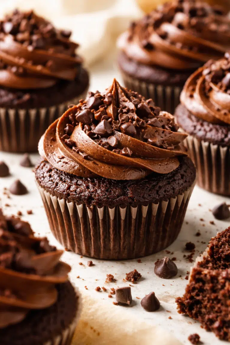Homemade Moist Chocolate Cupcakes featured image