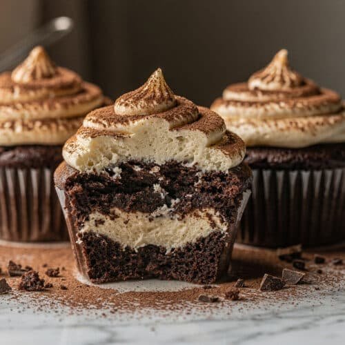 Irresistibly Decadent Chocolate Tiramisu Cupcakes You'll Love featured image