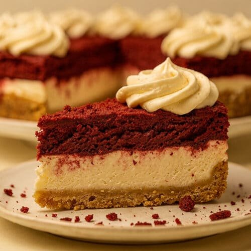 Knock You Naked Red Velvet Cheesecake – The Best Viral Dessert of 2025 recipe card image