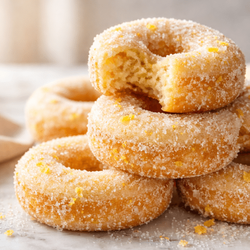 Lemon Sugar Baked Donuts featured image