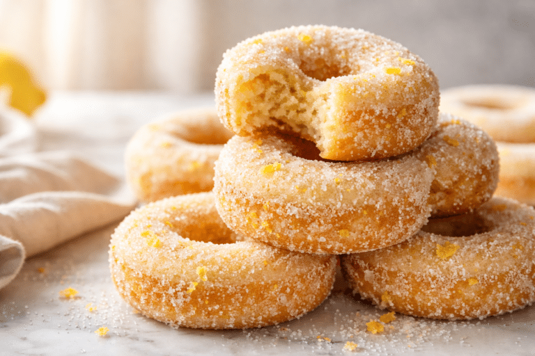 Lemon Sugar Baked Donuts featured image