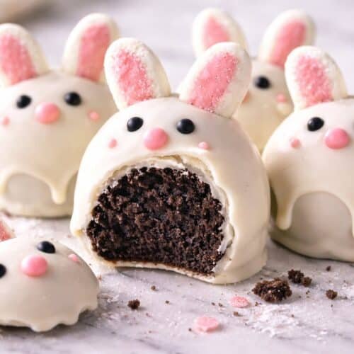Bunny Oreo Balls recipe card