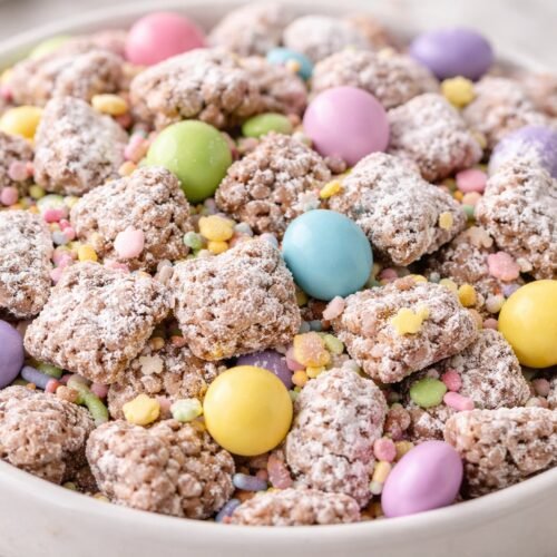 Easter Bunny Chow recipe card