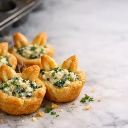 Easter Bunny Crescent Bites recipe card