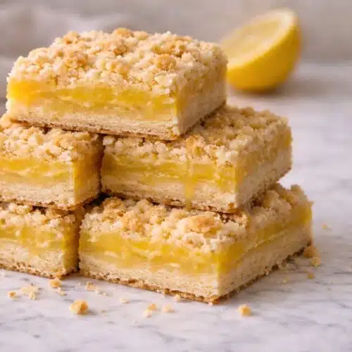 Lemon Crumb Bars recipe card