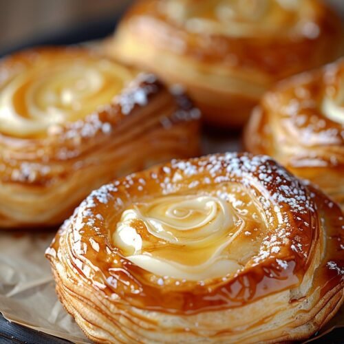 Cream Cheese Danish recipe card