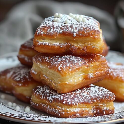 Vanilla French Beignets recipe card