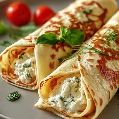 Cottage Cheese Wraps recipe card