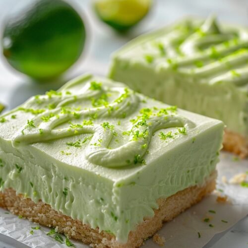 Green Cake (Lime Cake) recipe card