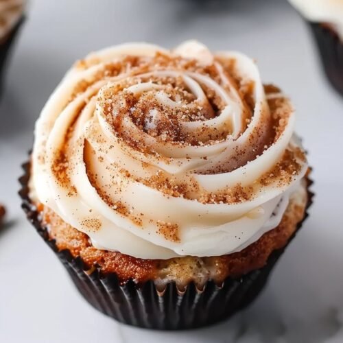 Cinnamon Roll Cupcakes recipe card